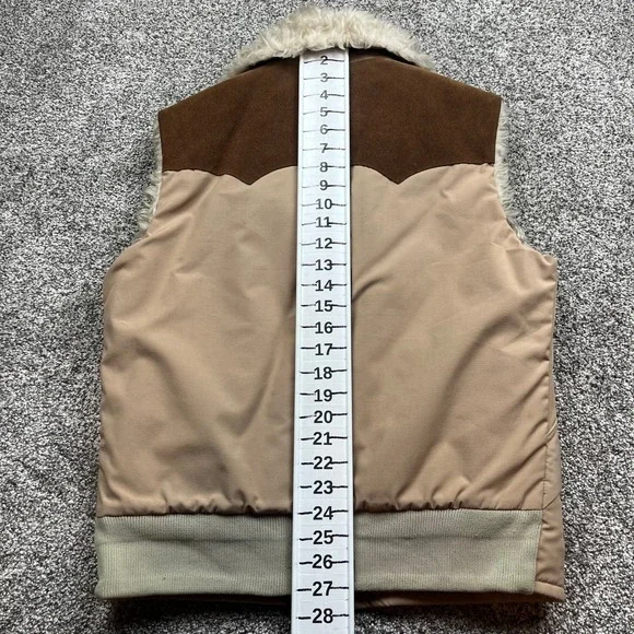 Mens‎ M Tan Brown Western Style Puffer usa - Picture 5 of 7